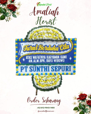 Papan Bunga Duka di Sukaramai I